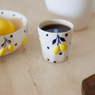 Lemon mug iki adet
