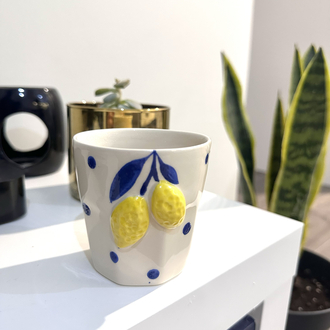 Lemon mug iki adet