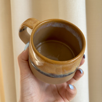 Honey Blend 190 ml Krem Stoneware Fincan