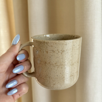 Serene&Natural 260 ml Doğal Desenli Stoneware Kupa