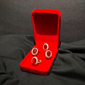 Yakut Görünümlü Set