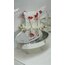 Guverse Model Oval Gümüş Kaplama Oval Servis