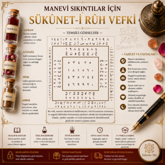 SÜKÛNET-İ RÛH VEFKİ – Manevi Huzur, İç Ferahlık ve Negatif Enerji Koruma Çalışması