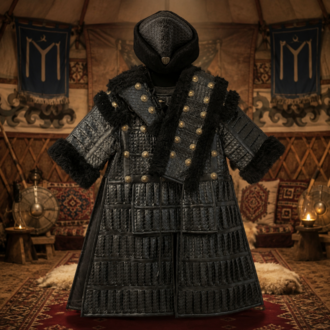 Ertugrul Prince Warrior Costume Set for Boys (7–12 Years) osman bey