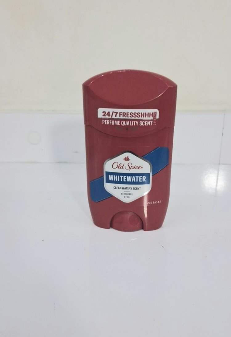 Old Spice Whitewater deodorant stick,
