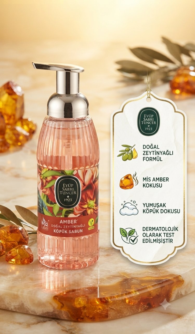 Eyüp sabri tuncer Amber Köpük Sabun 500 ml