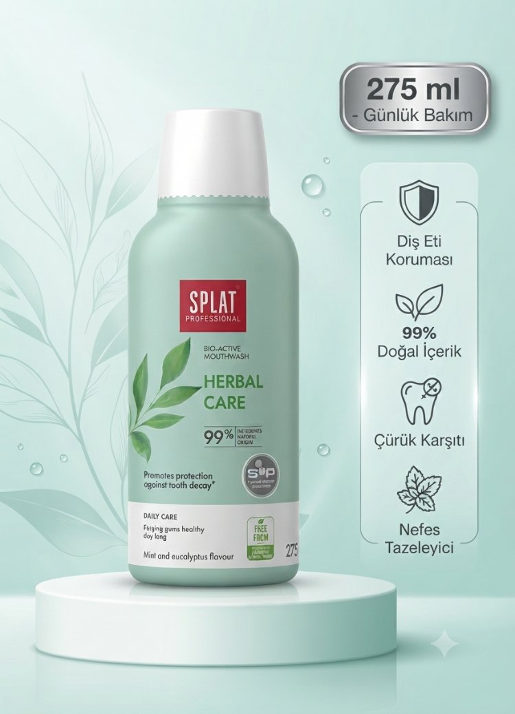 Splat Herbal Care Doğal Bitkisel Ağız Bakımı 275 ml