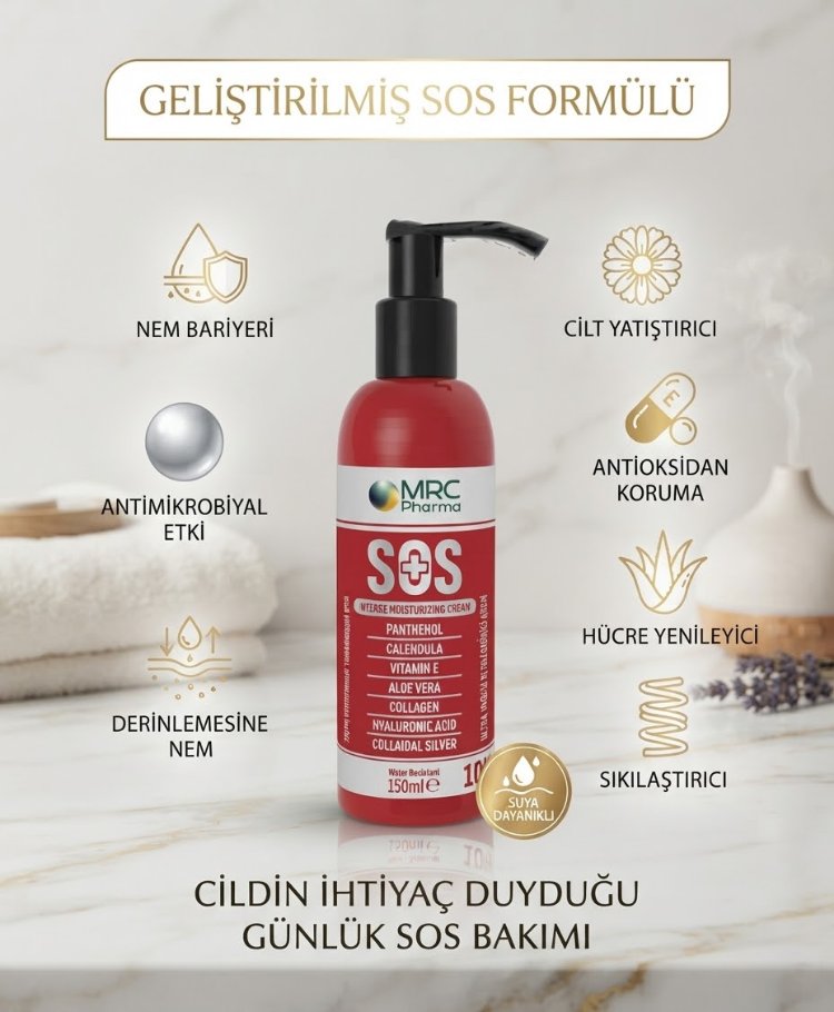 MRC Pharma SOS cilt bakım kremi,