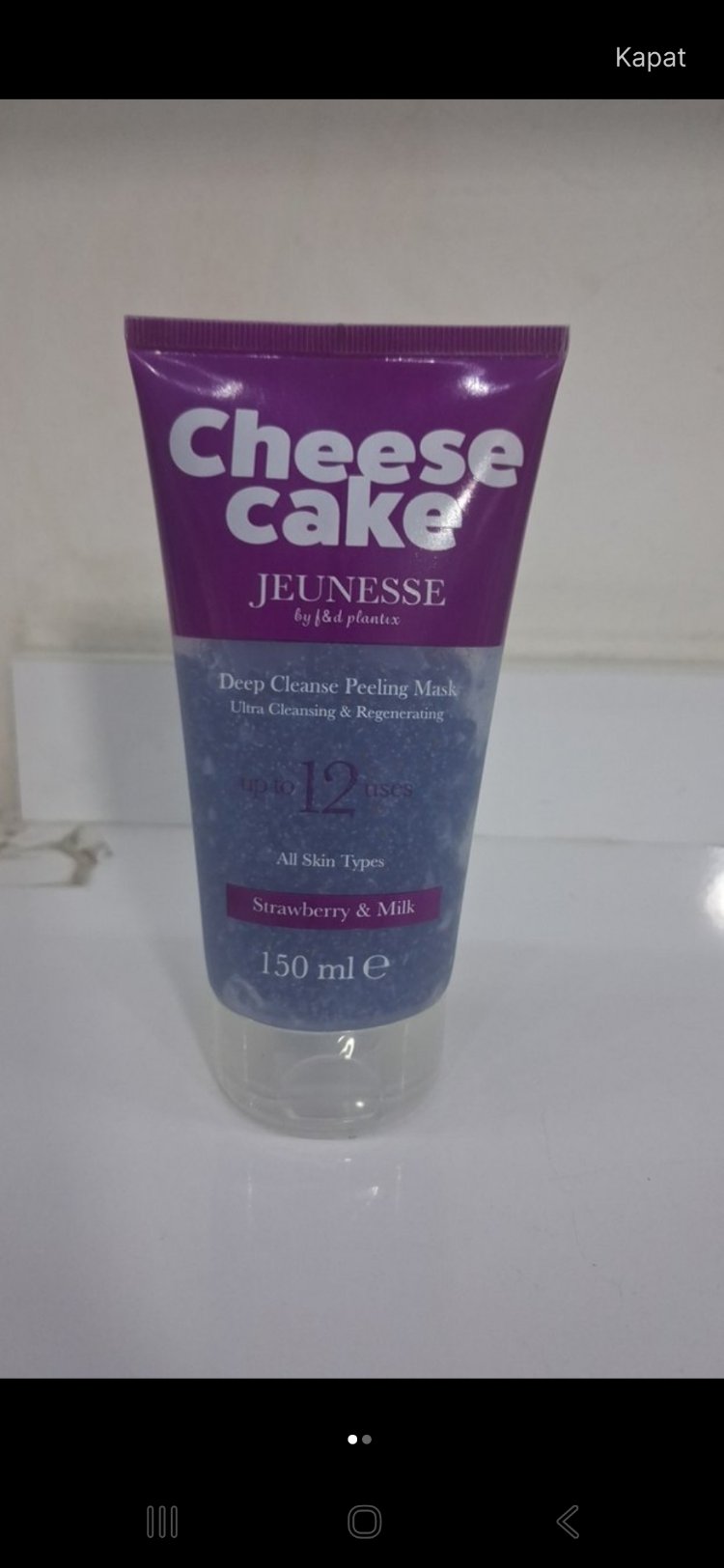 Cheesecake Kadınlar İçin Maske ve Peeling 150 ml