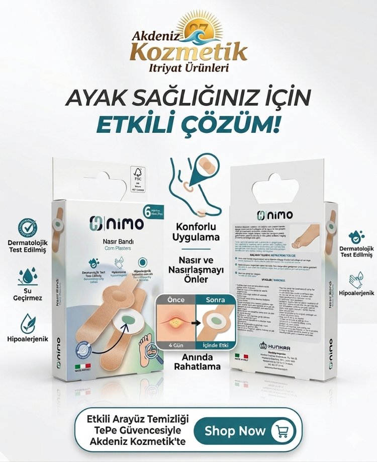 NİMO 6 LI 2 PAKET AYAK NASIR BANDI.