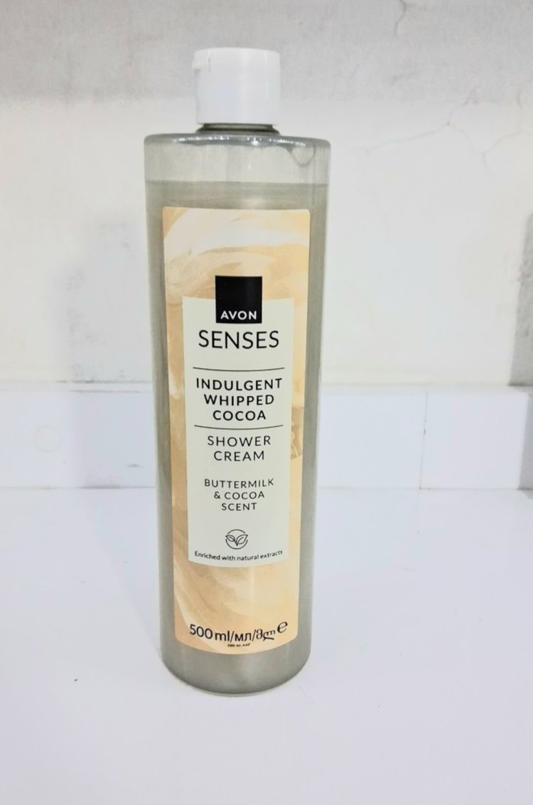 Avon Senses Indulgent Whipped Cocoa duş kremi, 500 ml’lik