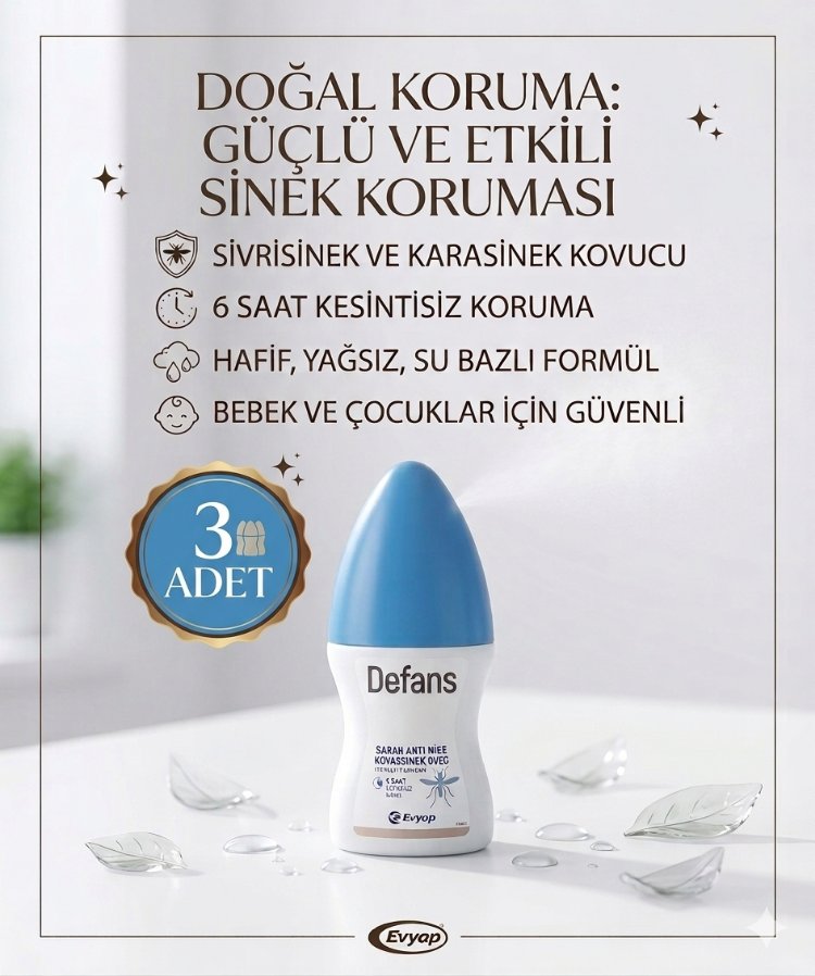 Defans Sinek Kovucu 3lü Set