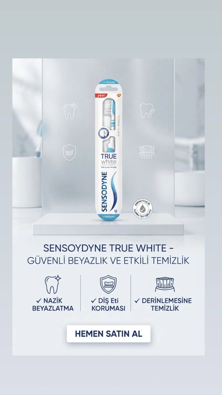 Sensodyne True White diş fırçası