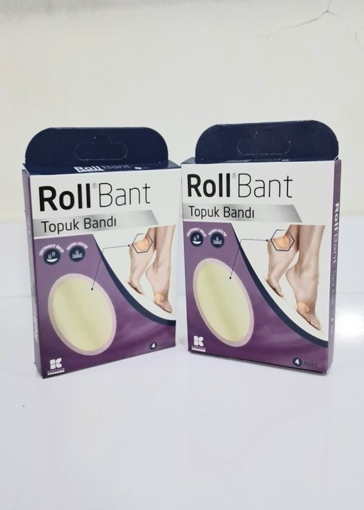 RollBant Topuk Bandı  Ayak Koruma  2 paket 8 adet 