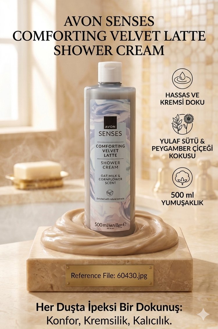 AVON YULAF SÜTLÜ KREMSİ DUŞ JELİ 500 ML.
