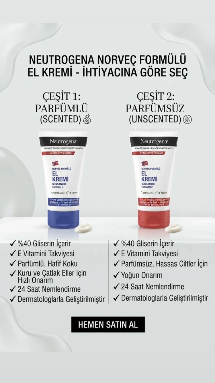Neutrogena konsantre el kremleri2 adet