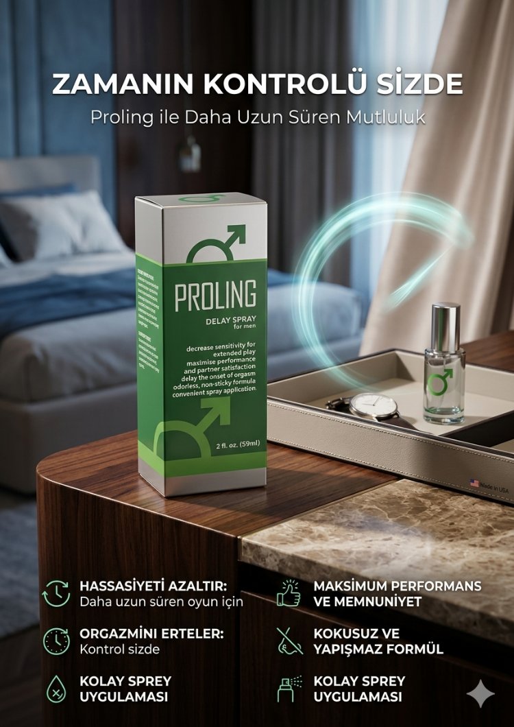 Proling erkekler için geciktirici sprey