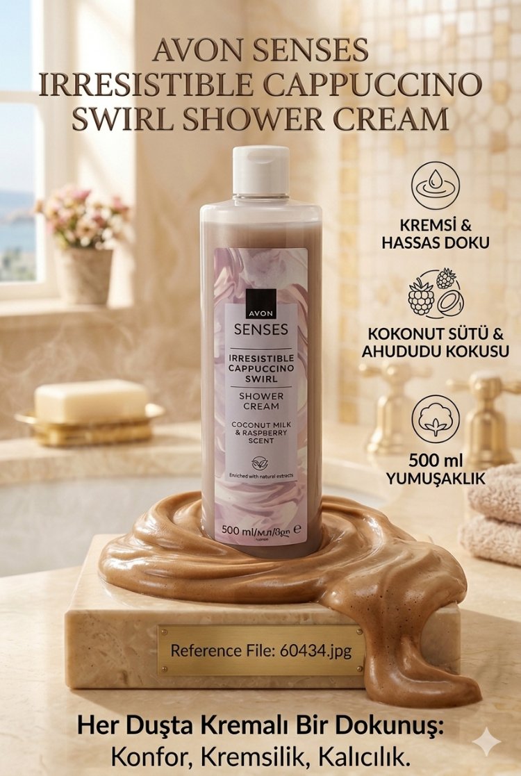 AVON SENSES 500 ML HİNDİSTAN C. SÜTÜ DUŞ JELİ 500 ML