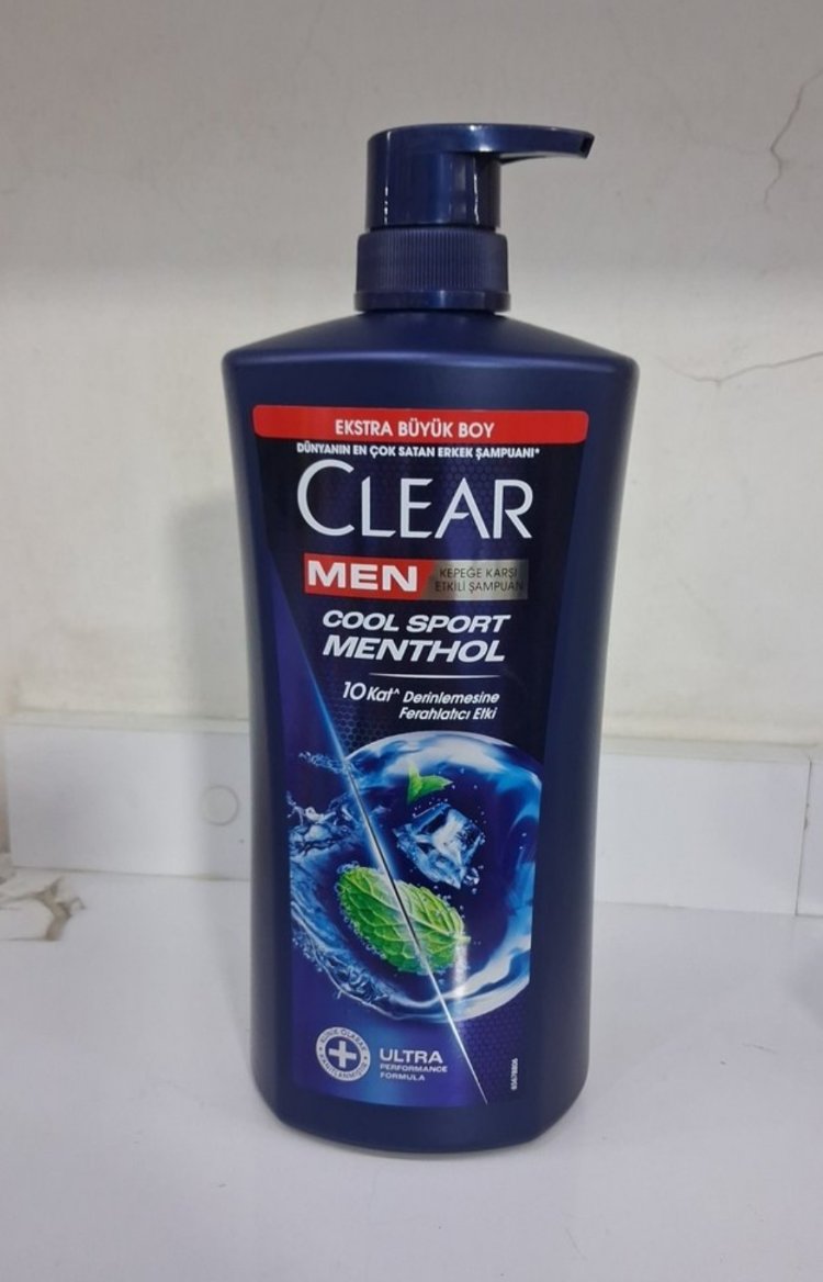 Clear Men Cool Sport Mentol Şampuan 895 ml