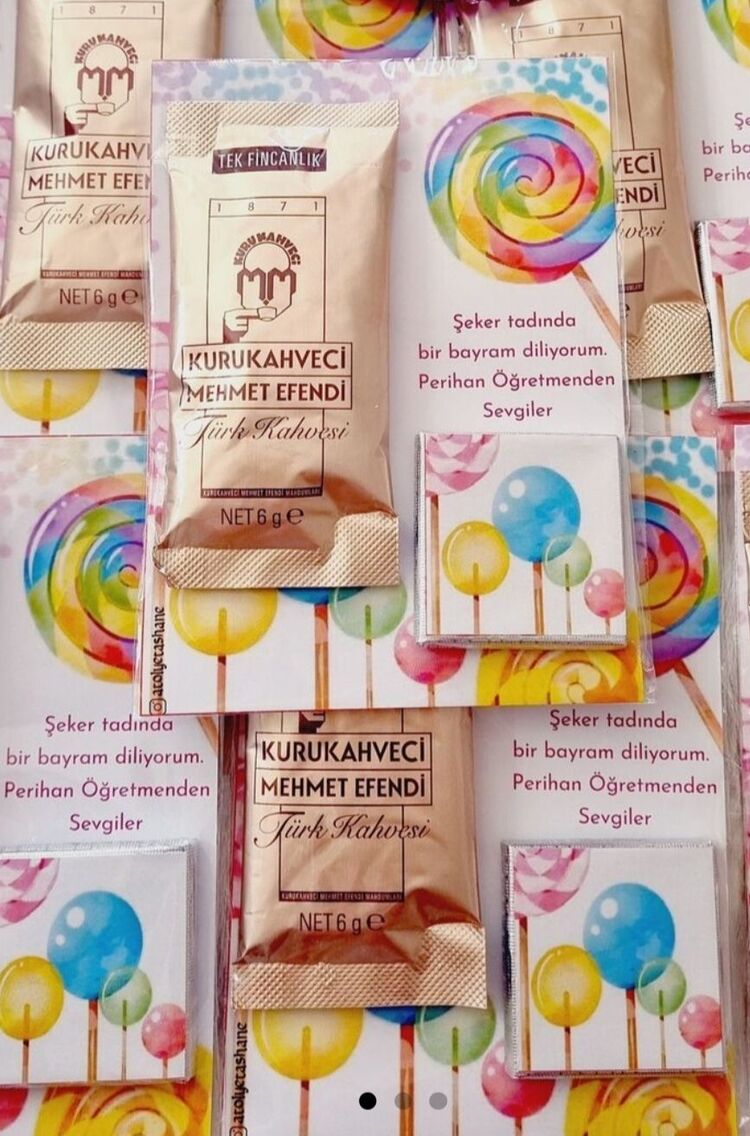 kahve+çikolata bayram hediyesi