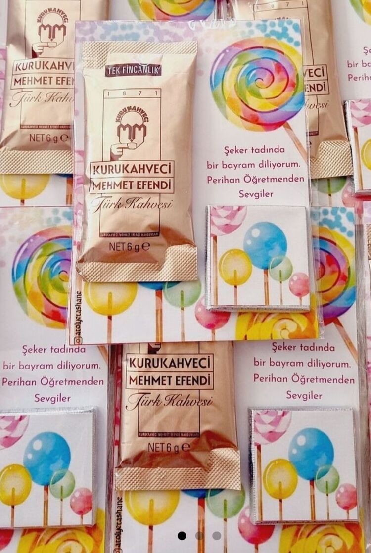 kahve+çikolata bayram hediyesi