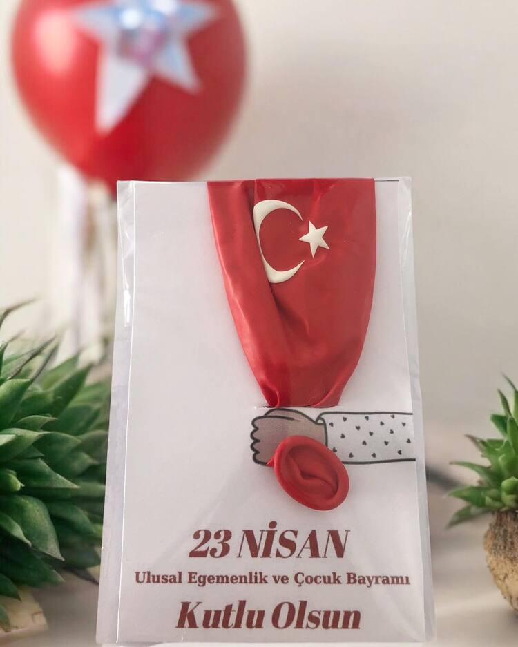 Balonlu el kartları 