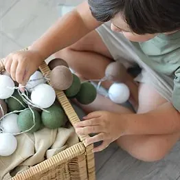 Boule De Petite Işıklı Top Aydınlatma- Healing Aloe