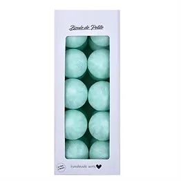 Boule De Petite Işıklı Top Aydınlatma- Marble Water Green