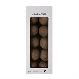 Boule De Petite Işıklı Top Aydınlatma- Soft Brown