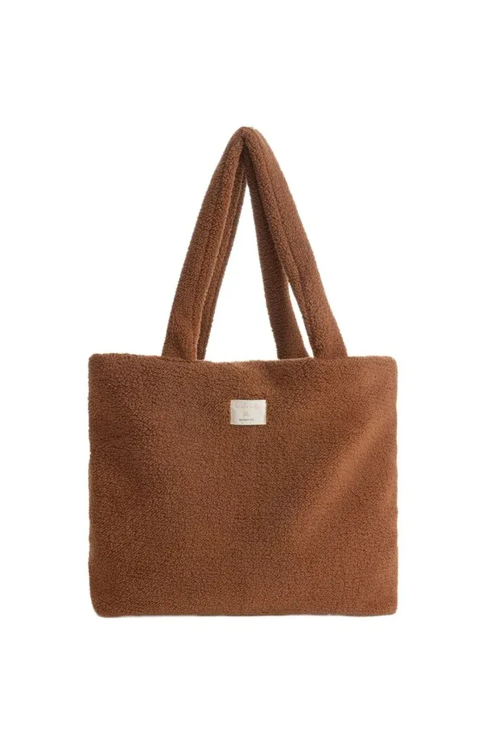Miela Kids- Minimal Peluş Anne-Bebek Bakım Çantası