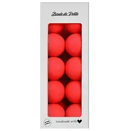 Boule De Petite Işıklı Top Aydınlatma- Neon Pink