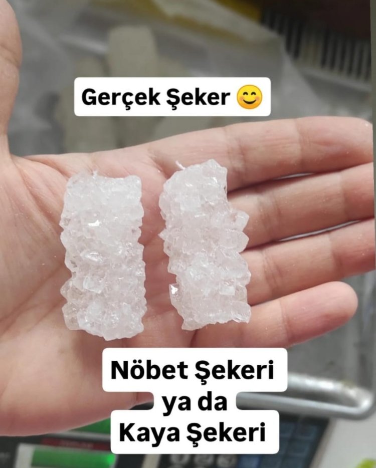 Kaya Şekeri ( Nöbet Şekeri ) Yarım kg