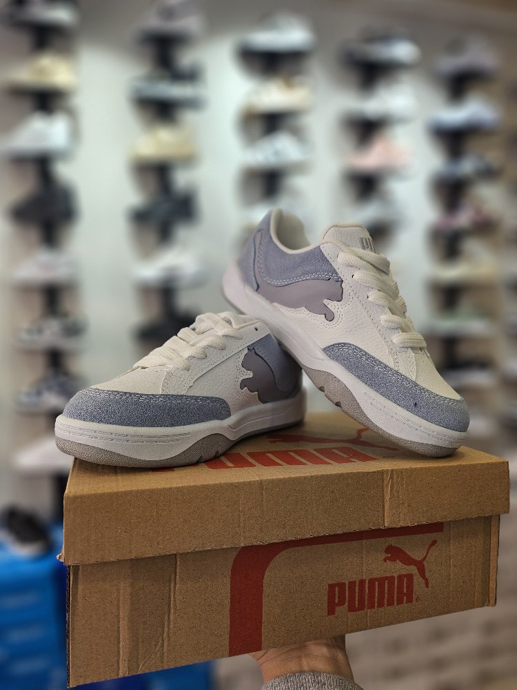 Mavi Beyaz Puma Spor Ayakkabı