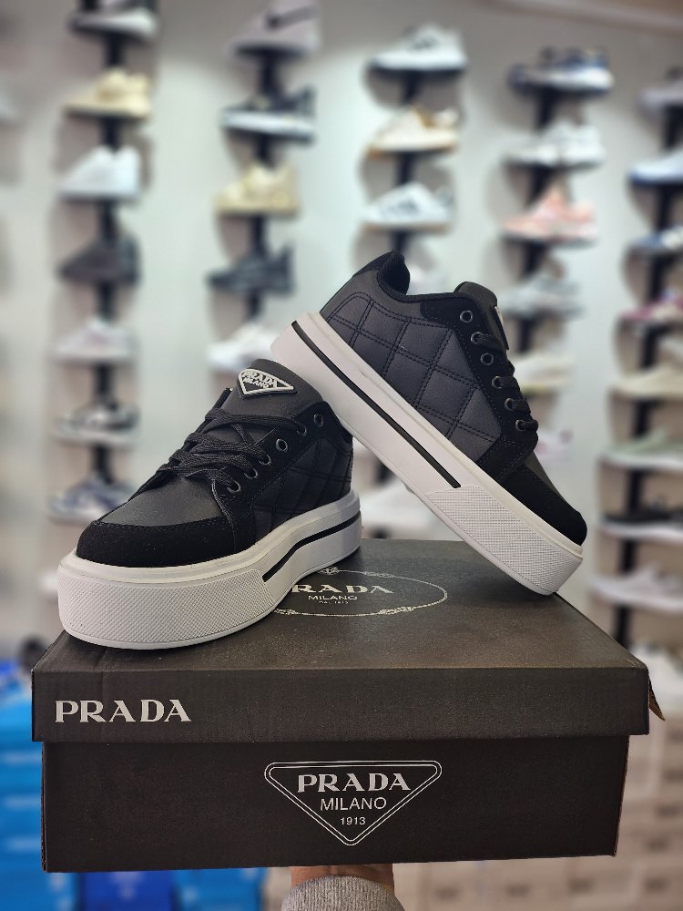 Siyah Prada Spor Ayakkabı 20291