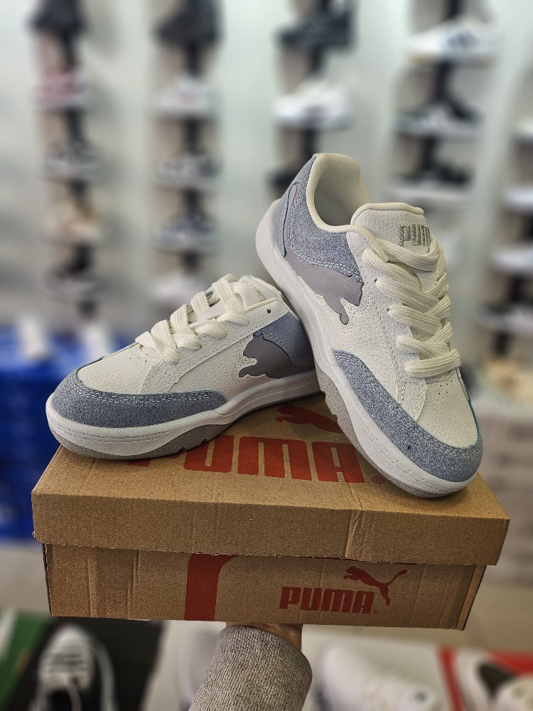 Mavi Beyaz Puma Spor Ayakkabı