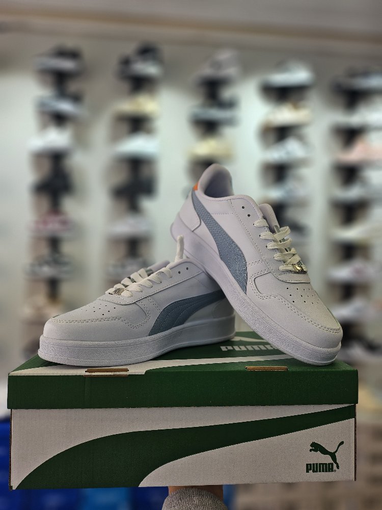 Puma Beyaz Mavi Spor Ayakkabı 20289
