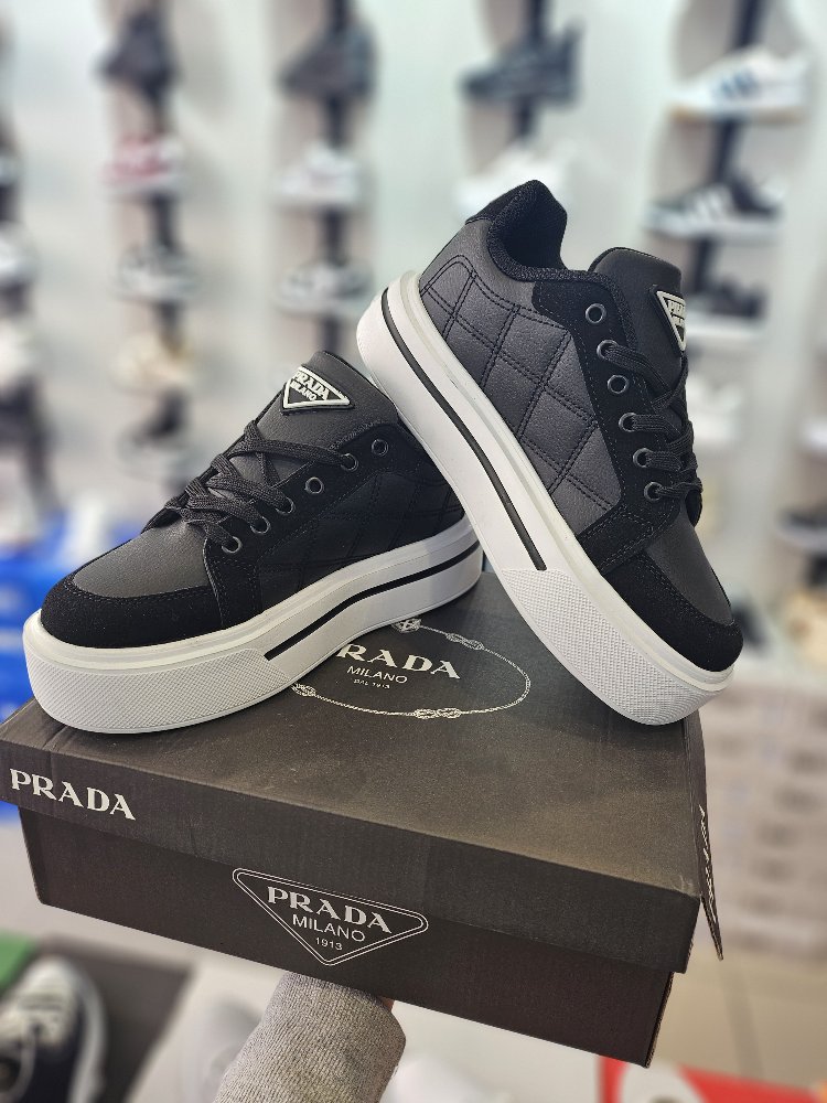Siyah Prada Spor Ayakkabı 20291