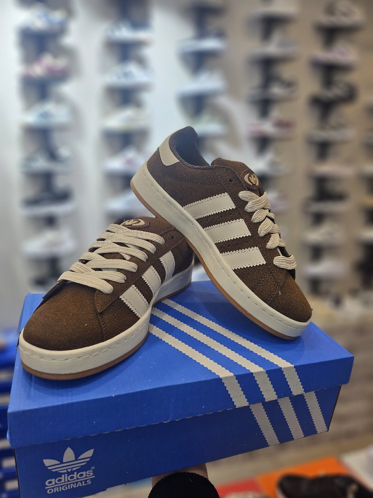 Kahverengi Süet Adidas Spor Ayakkabı 20287