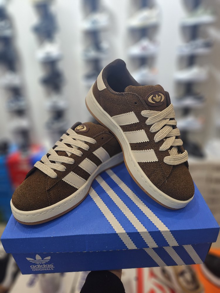 Kahverengi Süet Adidas Spor Ayakkabı 20287