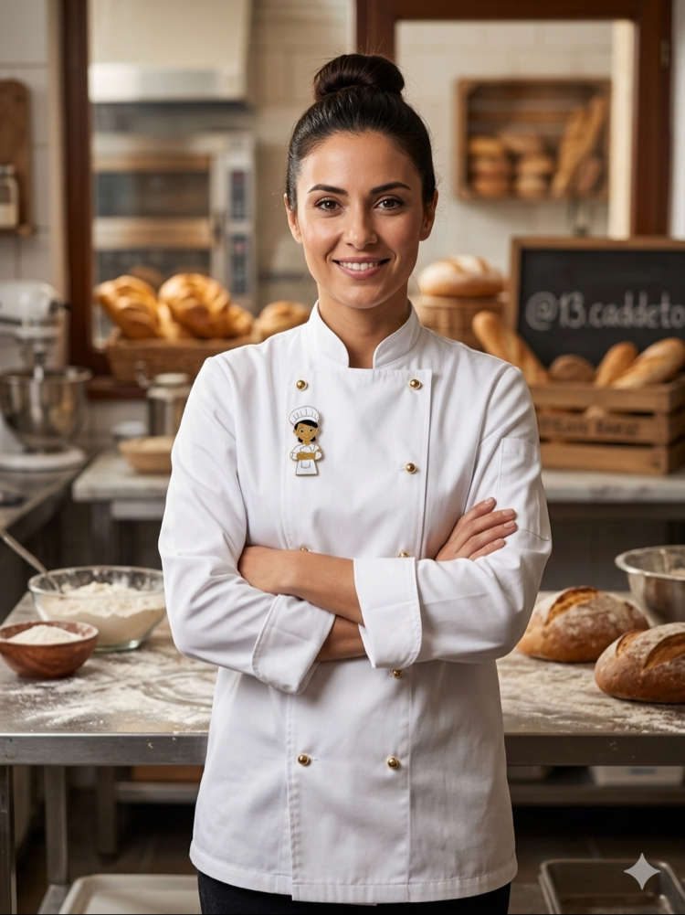 BAYAN AŞÇI CHEF MODEL BROŞ