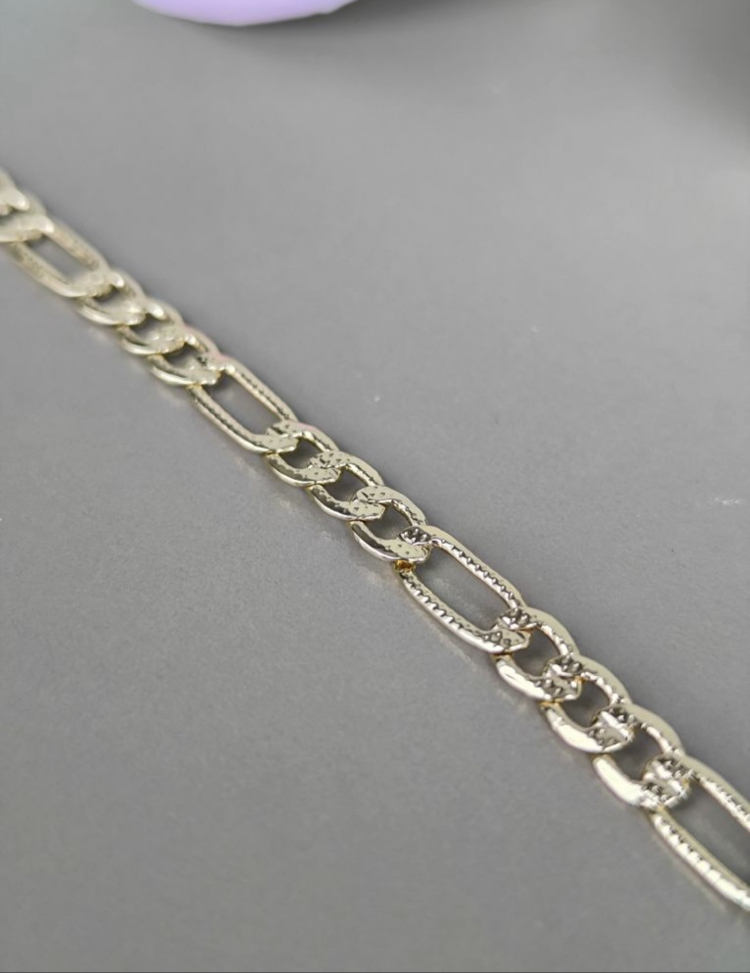 VİP SERİ 14K FİGARO MODEL BİLEKLİK