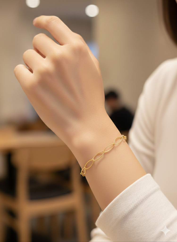 XUPİNG 14K ATAÇ MODEL BİLEKLİK