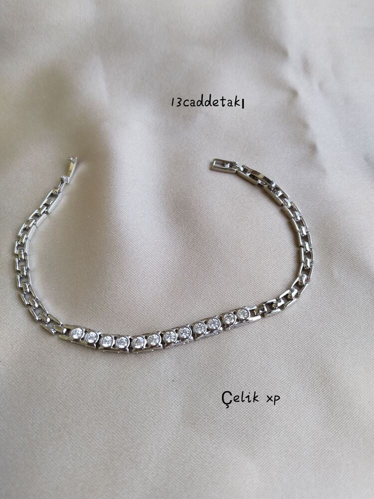 ÇELİK XUPİNG SIRA TAŞLI MODEL BİLEKLİK