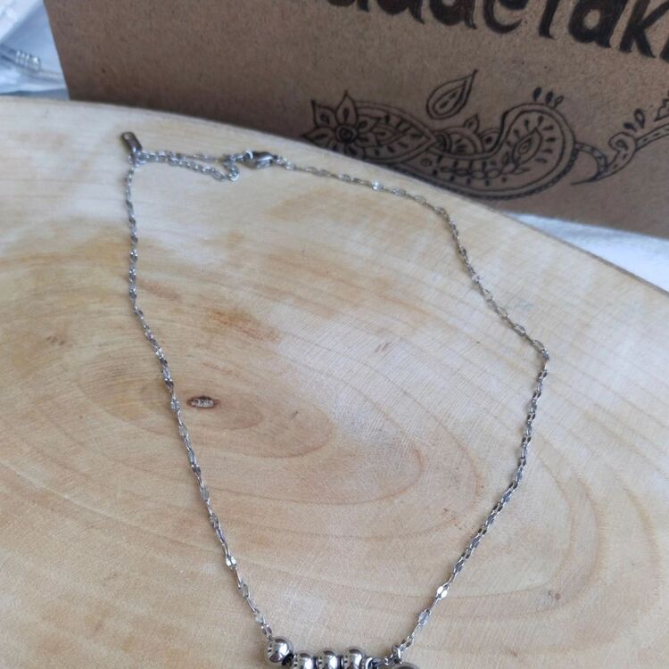 ÇELİK SIRA TOPLU MODEL KOLYE
