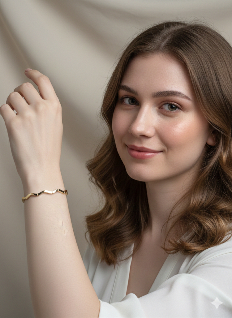 VİP SERİ ZİGZAG MODEL BİLEKLİK
