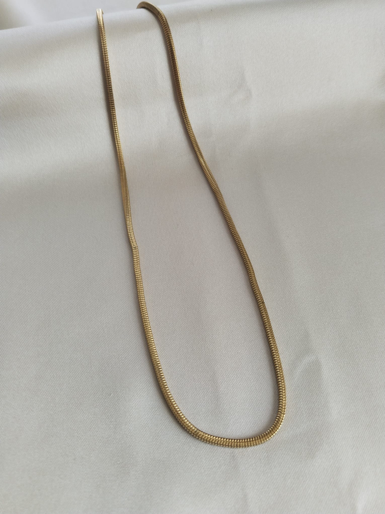 ÇELİK YILAN MODEL KOLYE