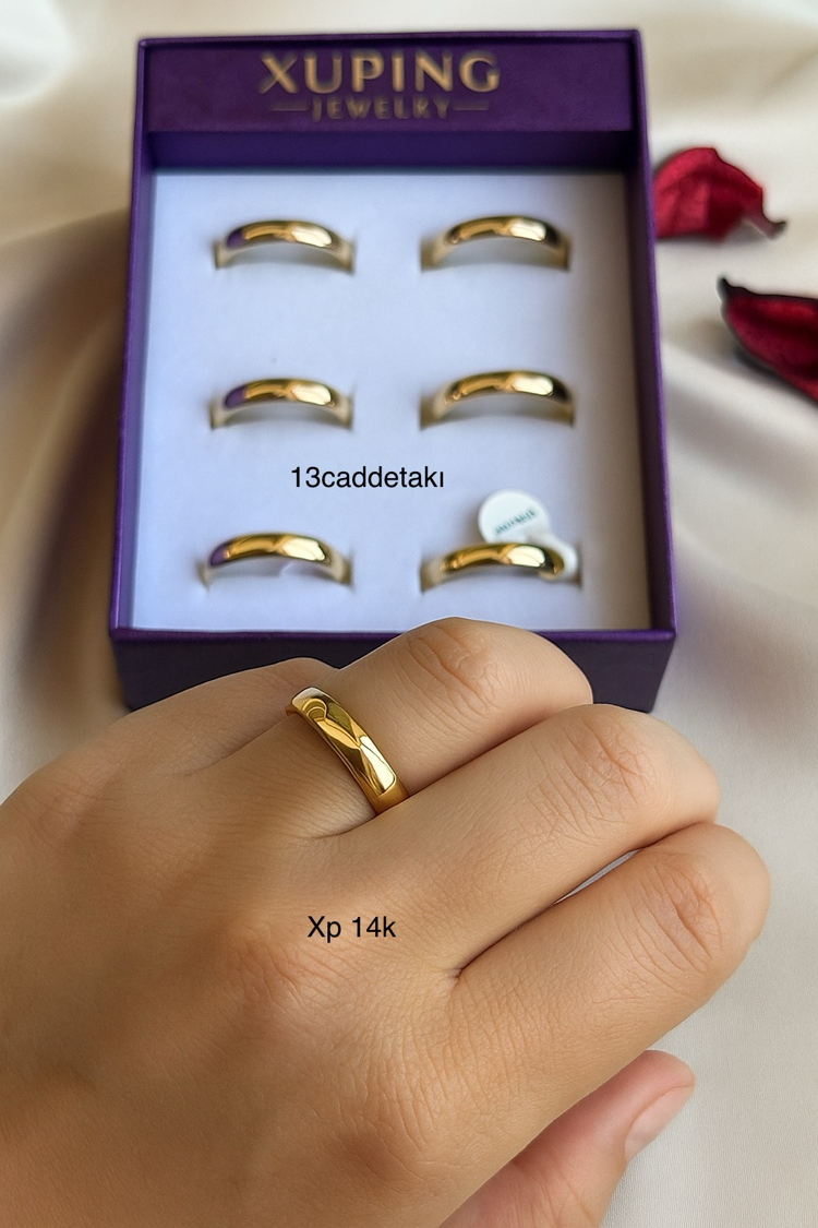 ÇELİK XP 14K ALYANS MODEL YÜZÜK
