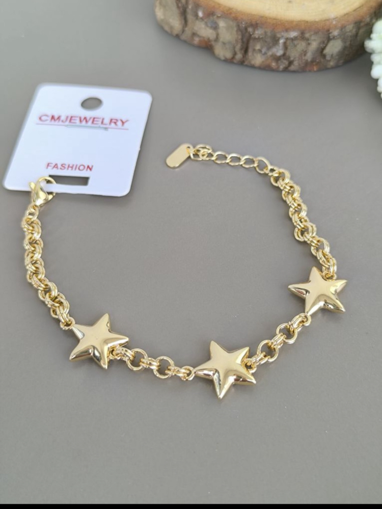 VİP 14K YILDIZ MODEL BİLEKLİK