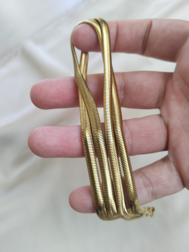 ÇELİK KALIN BALIK SIRTI MODEL KOLYE