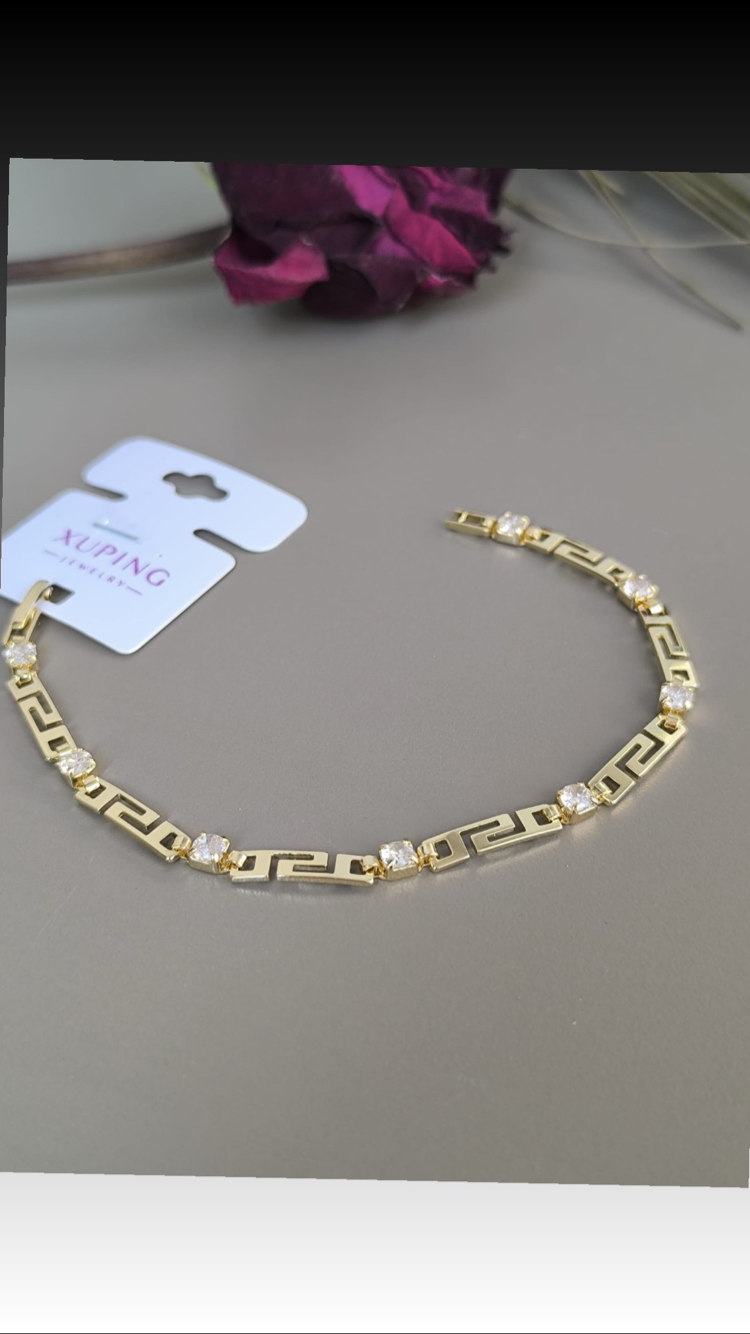 XUPİNG 14K TAŞLI MRKA MODEL BİLEKLİK